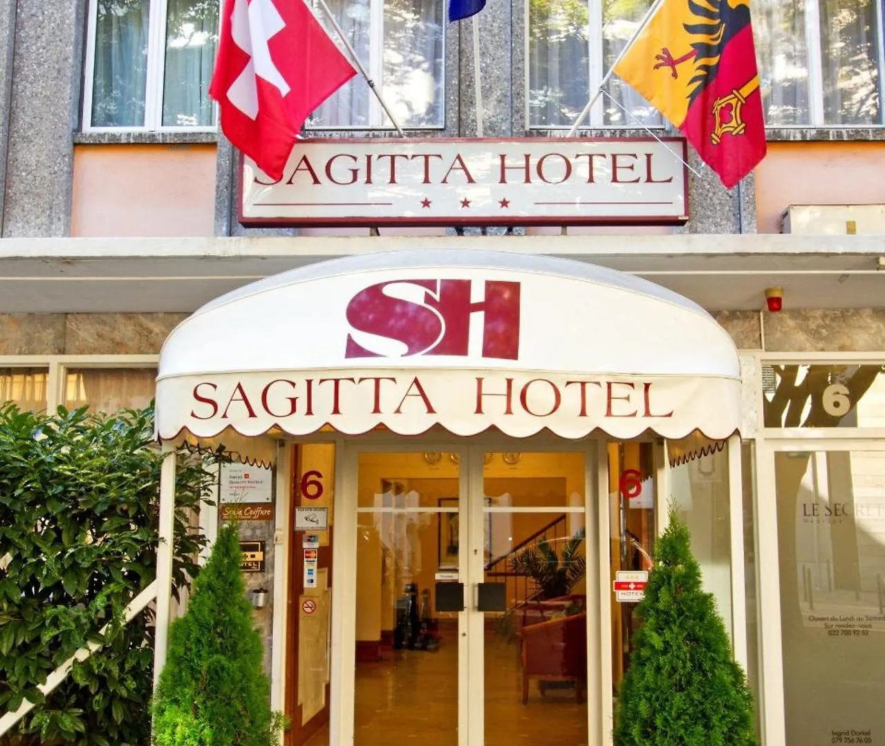 Hotel Sagitta Женева 3*,